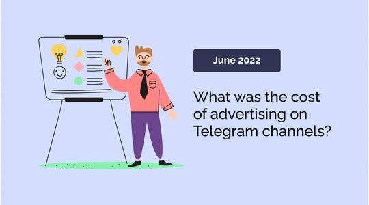 Russia: Telegram ad CPM by category 2022