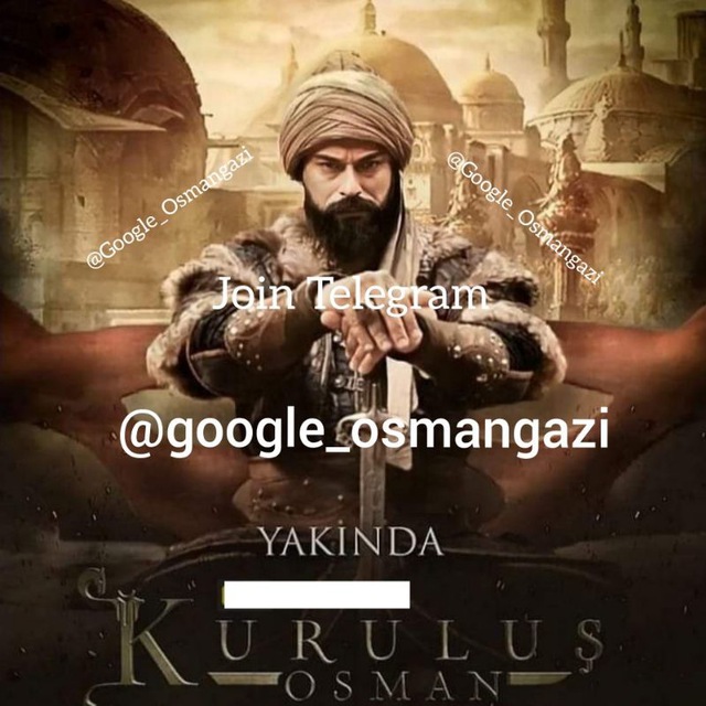 Advertising in Telegram. Telegram Channel logo "Kurulus Osman Season 5" Advertising in Telegram. Telegram Channel logo @Google_Osmangaazi
