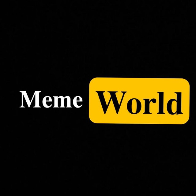 Advertising in Telegram. Telegram Channel logo "Meme W🌎rld" Advertising in Telegram. Telegram Channel logo Meme W🌎rld