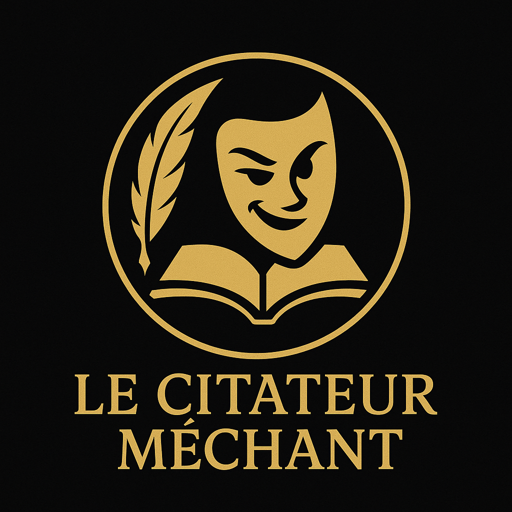 Advertising in Telegram. Telegram Channel logo "Le Citateur Méchant" Advertising in Telegram. Telegram Channel logo @LeCitateurM