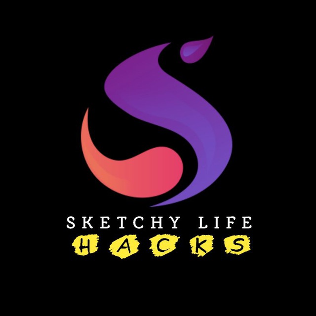 Advertising in Telegram. Telegram Channel logo "Sketchy life hacks" Advertising in Telegram. Telegram Channel logo @sketchylyfhacks