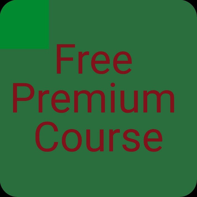 Advertising in Telegram. Telegram Channel logo "Free premium course" Advertising in Telegram. Telegram Channel logo @freepremiumcourse3