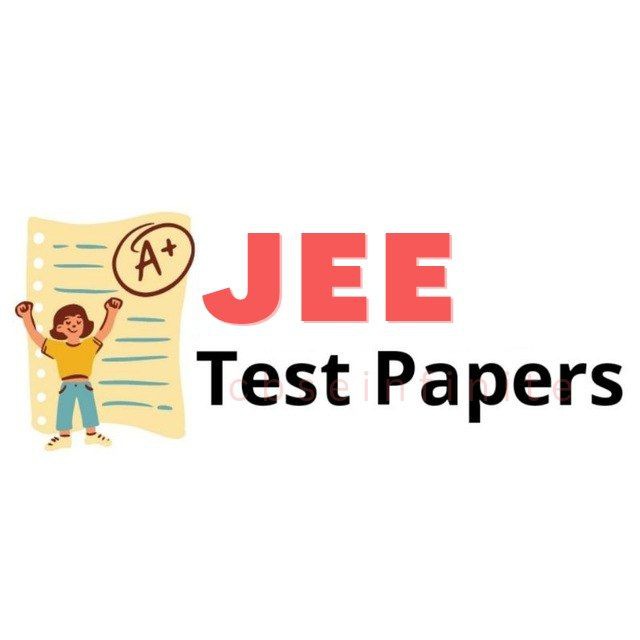 Advertising in Telegram. Telegram Channel logo "JEE TEST SERIES 2024" Advertising in Telegram. Telegram Channel logo @Test_series_jee_neet_Pyq_Dpp