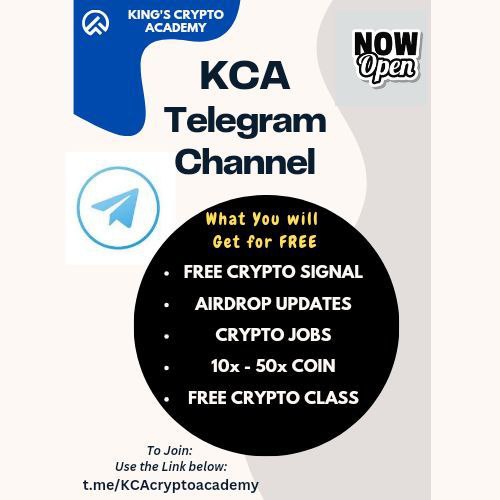 Advertising in Telegram. Telegram Channel logo "King’s Crypto Academy" Advertising in Telegram. Telegram Channel logo @KCAcryptoacademy