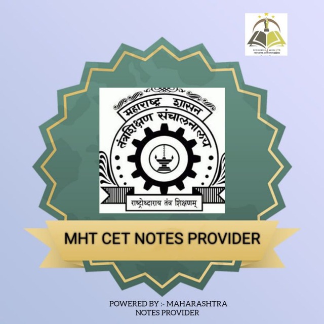 Advertising in Telegram. Telegram Channel logo "MHT CET NOTES PROVIDER" Advertising in Telegram. Telegram Channel logo @mhtcet_notesprovider