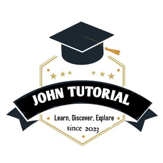 Advertising in Telegram. Telegram Channel logo "JOHN TUTORIAL 🧑💻" Advertising in Telegram. Telegram Channel logo @John_Tutorial