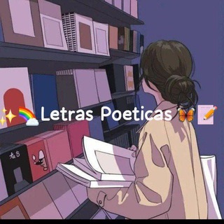 Advertising in Telegram. Telegram Channel logo "โจ๐Letras Poeticas๐ฆ๐" Advertising in Telegram. Telegram Channel logo @Letrapoetica