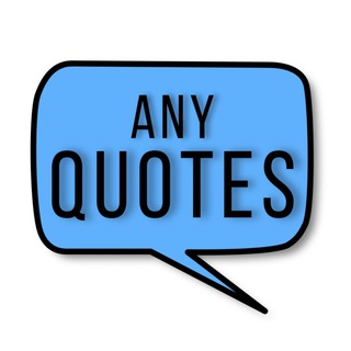 Advertising in Telegram. Telegram Channel logo "Any Quotes" Advertising in Telegram. Telegram Channel logo @annyquotes