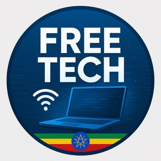 Advertising in Telegram. Telegram Channel logo "FREE && TECH🆓💻🇪🇹" Advertising in Telegram. Telegram Channel logo @freetech_1