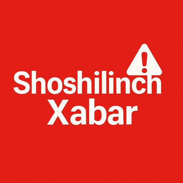 Advertising in Telegram. Telegram Channel logo "Shoshilinch Xabar" Advertising in Telegram. Telegram Channel logo Shoshilinch Xabar
